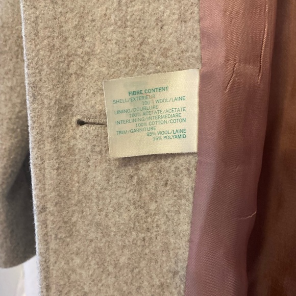 Vintage Irving Posluns Wool Coat - Picture 11 of 12